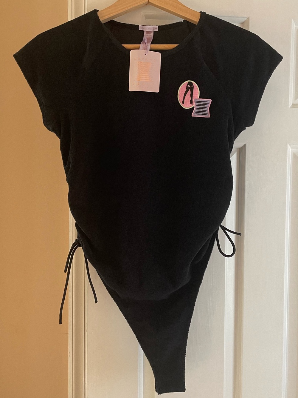 Savage X Fenty By Rihanna Ruched Thong Bodysuit NWT Medium